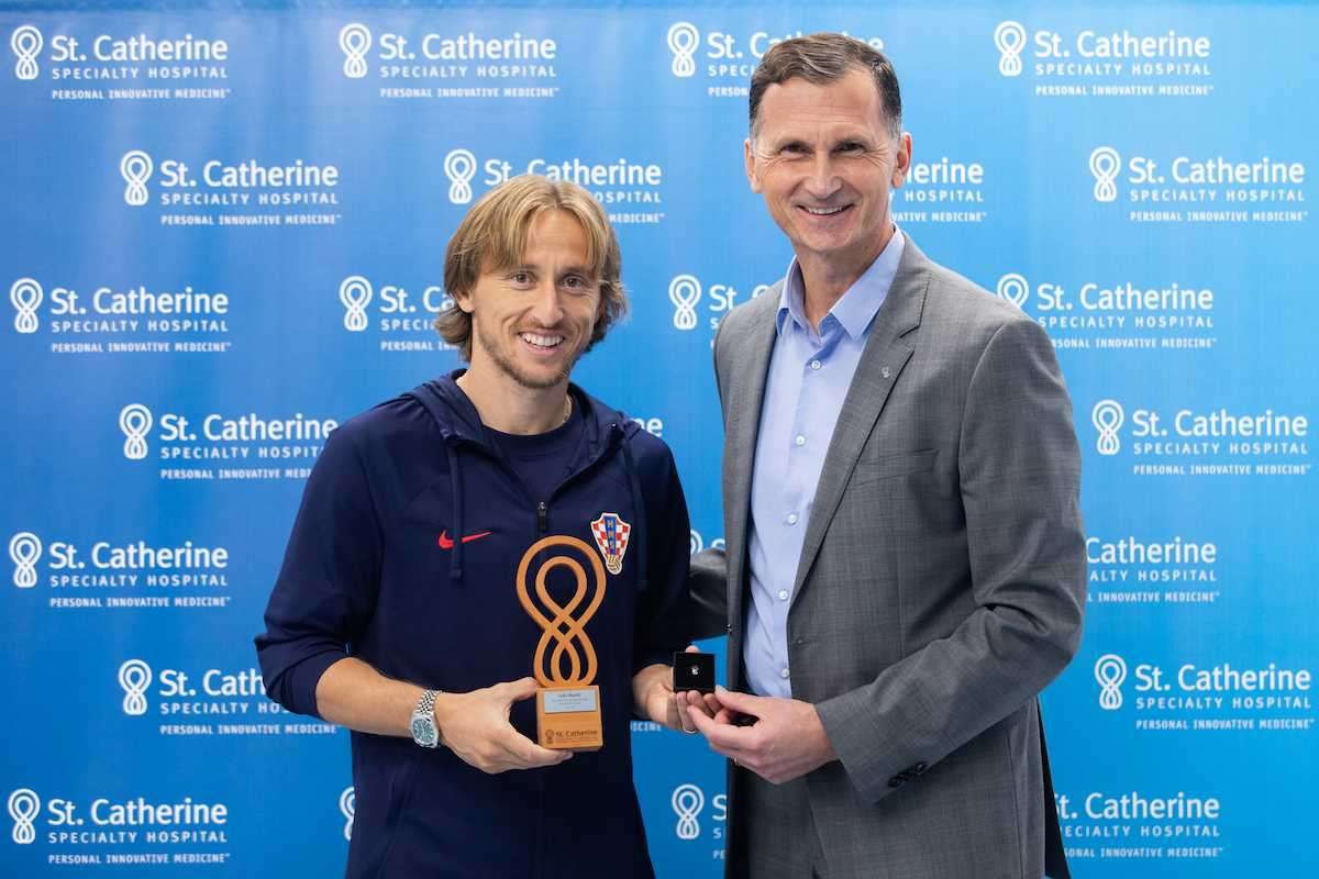 Luka Modrić has been named the global ambassador of St. Catherine Specialty Hospital